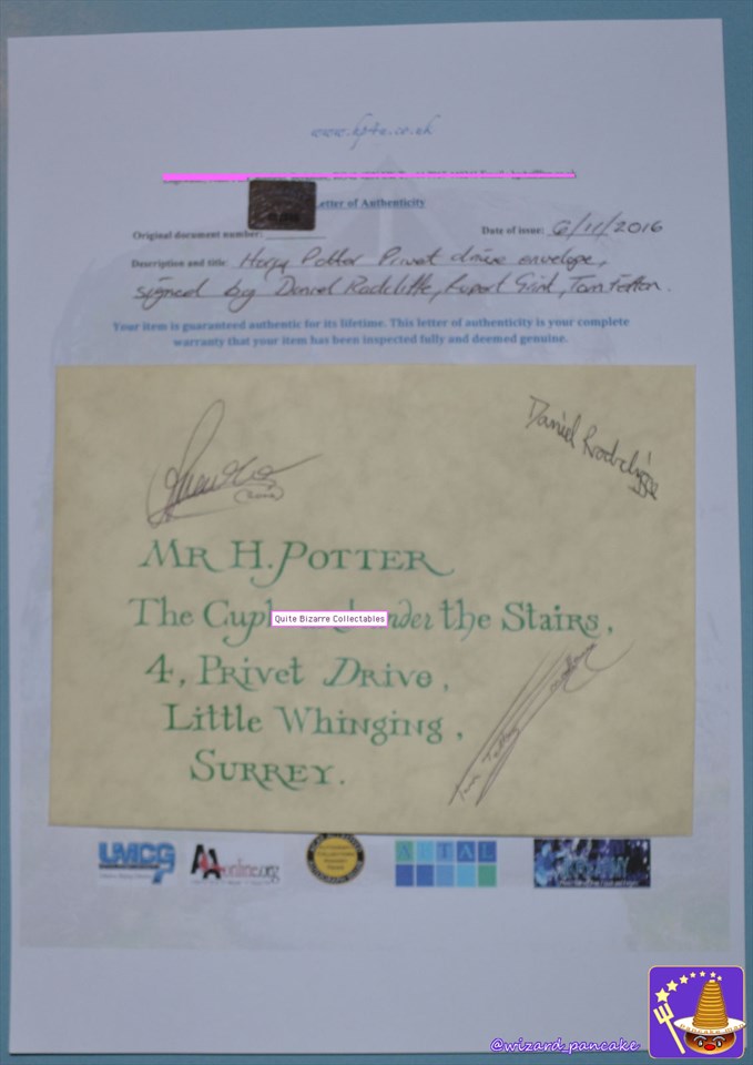 本物のホグワーツ魔法魔術学校の入学許可証の手紙が欲しい者はチャンス